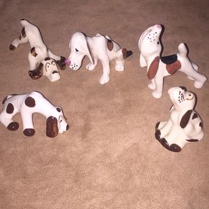Vintage dog figures